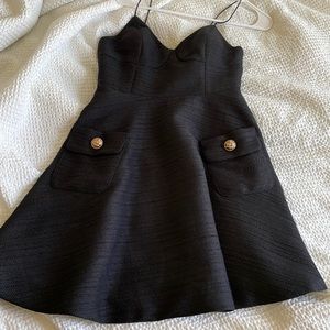 Black dress party dress